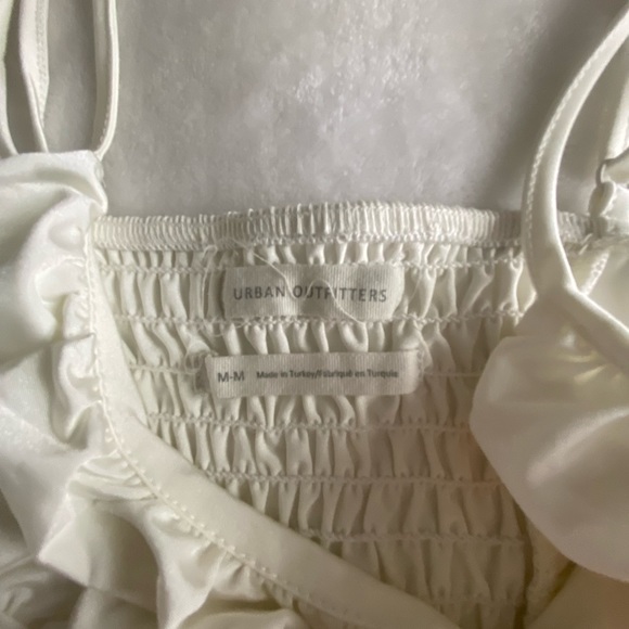 Urban Outfitters White Rouched Tank - Picture 6 of 6